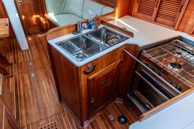 Slide: The Image of Galley Double Sink - 32