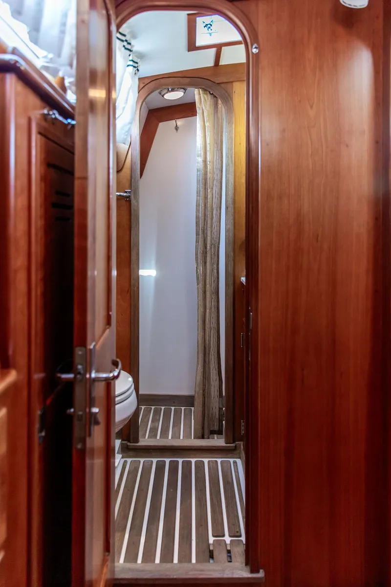 Slide: The Image of Looking into Ensuite from Owner's Cabin - 44