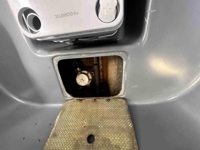 Slide: The Image of Compartment view of a 1990 MTI 26-Foot US NAVY Personnel Boat. - 32