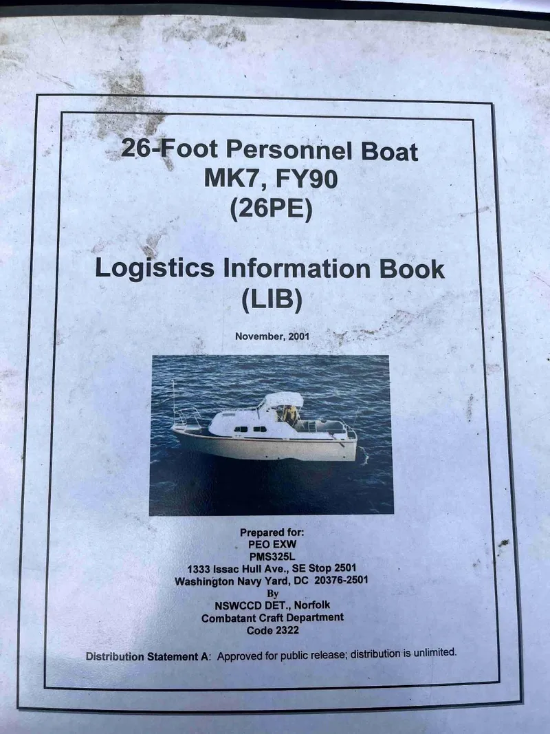 Slide: The Image of MTI 26-Foot US NAVY Personnel Boat 1990 - 55