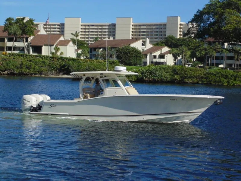 Slide: The Image of Scout 35 - Starboard Profile On Water - 21