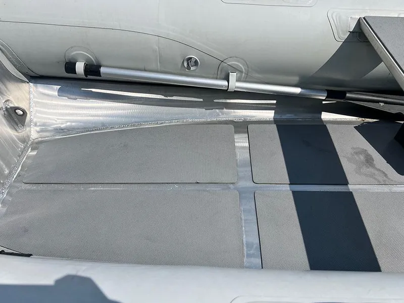 Slide: The Image of 2021 AB Inflatables AB 11 interior view, showing floor and side details. - 8