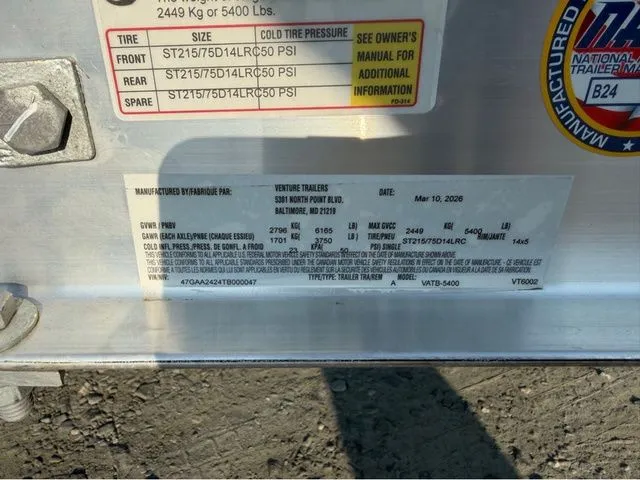 Slide: The Image of Venture VATB-5400 2026 - 4