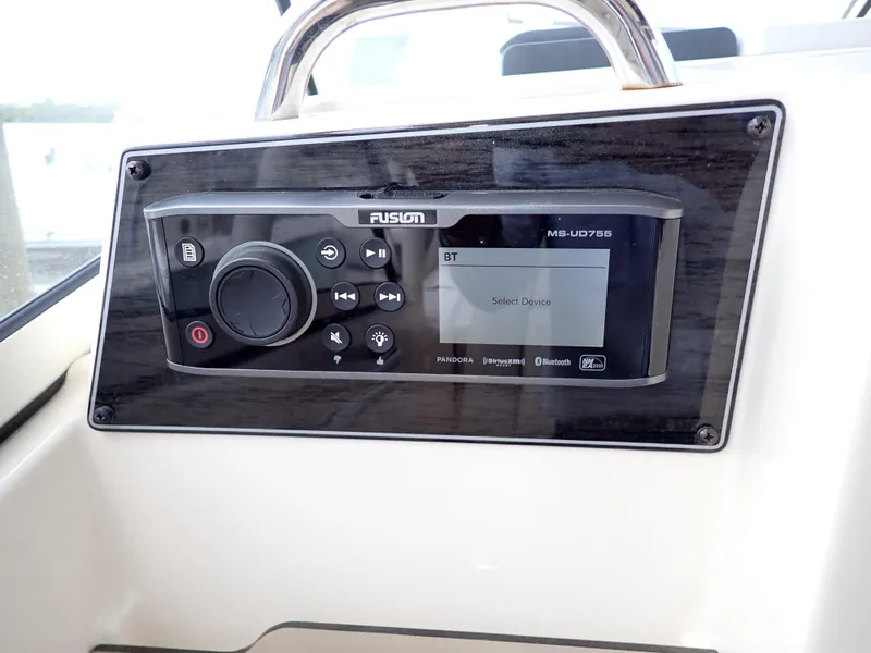 Slide: The Image of Fusion MS-UD755 stereo system on 2019 Grady-White Freedom 275 boat. - 31
