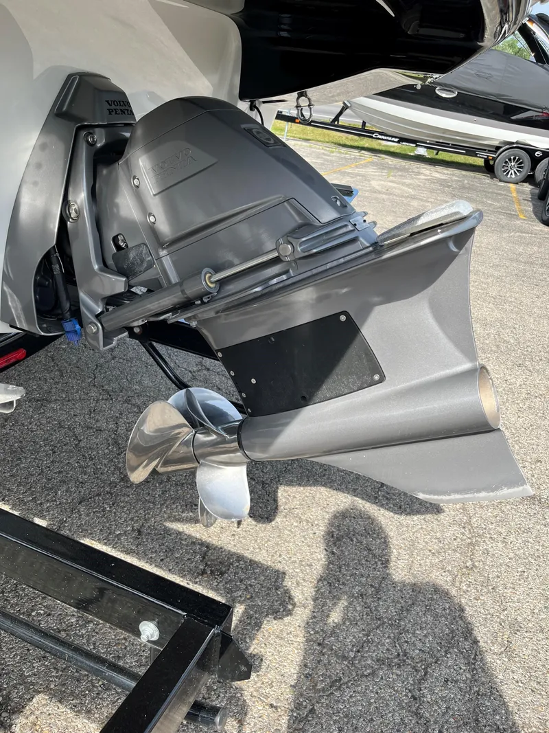 Slide: The Image of 2019 Crownline 265 SS SURF boat propeller and stern drive. - 16