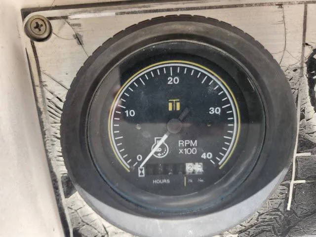 Slide: The Image of Close-up of a tachometer on a 1985 Catalina 36 sailboat. - 31