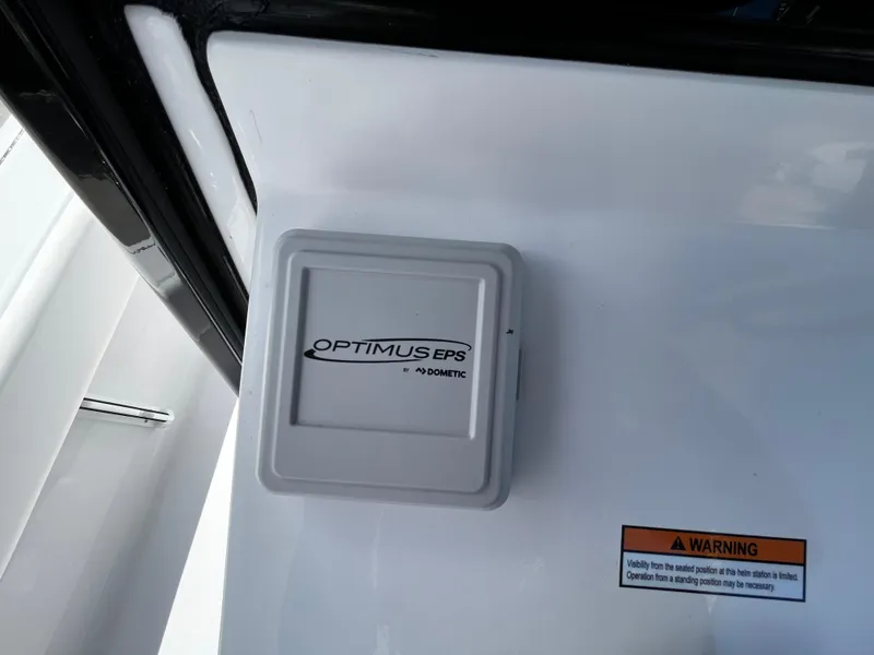 Slide: The Image of Optimus EPS system on 2024 Sportsman Masters 247 Bay Boat. - 16