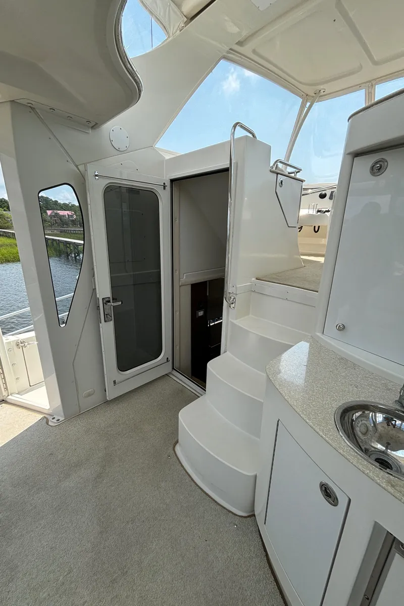 Slide: The Image of Salon Entryway/Steps to Bridge Deck - 9