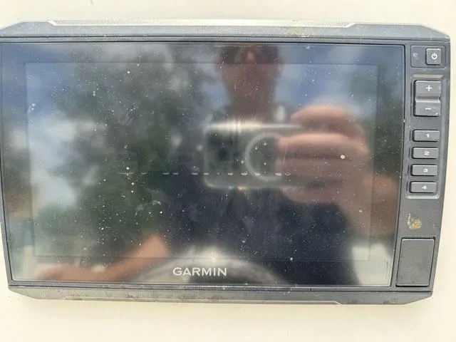 Slide: The Image of Garmin display on 2021 Skeeter SX210 boat. - 22