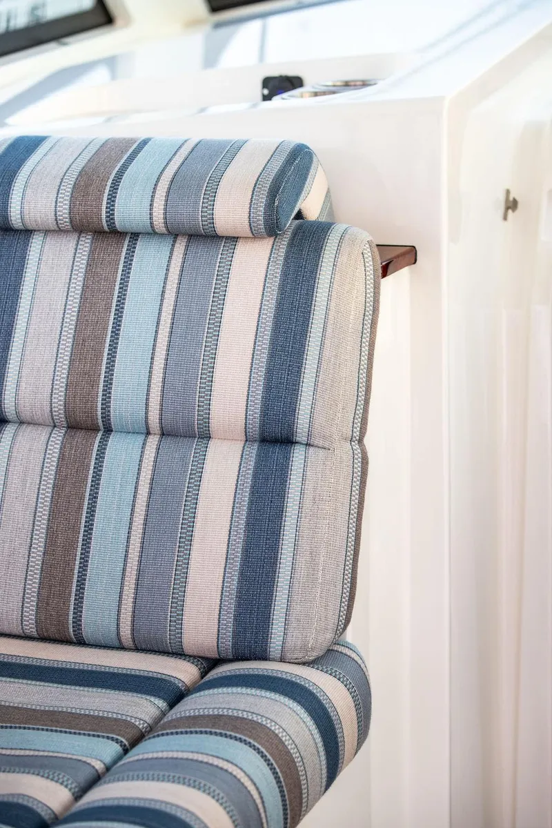 Slide: The Image of Luxury kitchen sink on 2022 Hinckley Sport Boat 40 X with modern faucet design. - 38