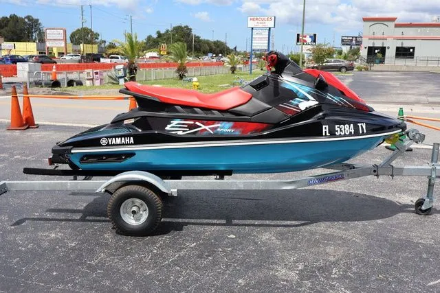 Slide: The Image of Yamaha EX SPORT-BLACK/CYAN 2024 - 7