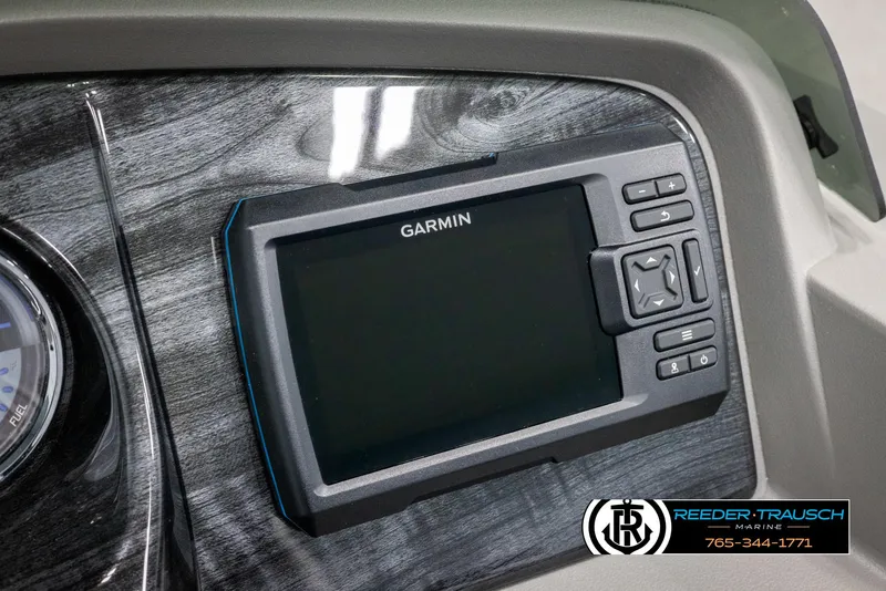 Slide: The Image of 2024 Avalon LSZ QL dashboard with Garmin navigation system. - 29