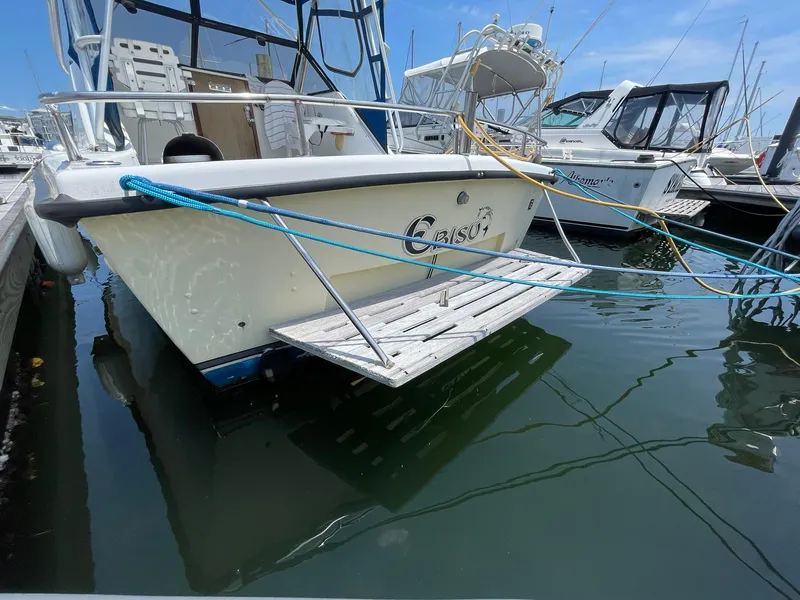 Slide: The Image of TRANSOM VIEW WITH SWIM PLATFORM - 41