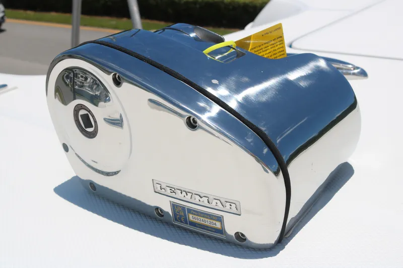 Slide: The Image of Lewmar windlass on 2025 World Cat 325 CC boat. - 13