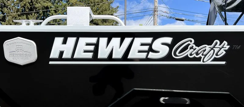 Slide: The Image of 2024 Hewescraft 200 Sportsman boat logo and emblem. - 19
