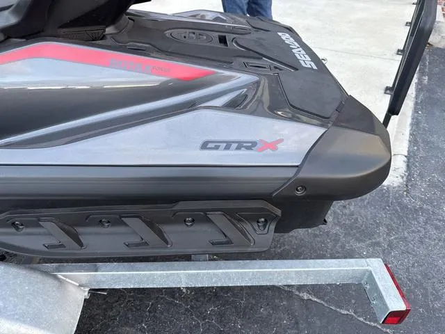 Slide: The Image of 2024 Sea-Doo Waverunner PWC GTR X 300 on trailer, side view. - 9
