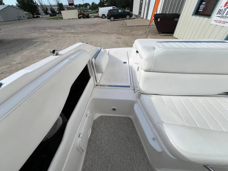 Slide: The Image of 2006 Regal 2200 Bowrider interior seating and storage compartments. - 19