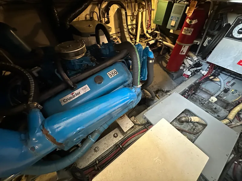 Slide: The Image of Hatteras 36 Convertible 1985 - 54