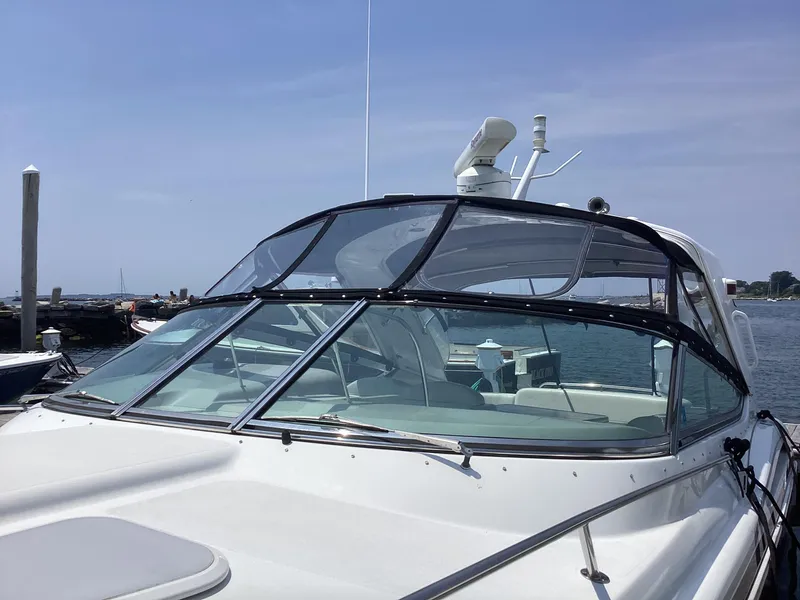 Slide: The Image of 2007 Formula 400 Super Sport boat docked at marina on a sunny day. - 3