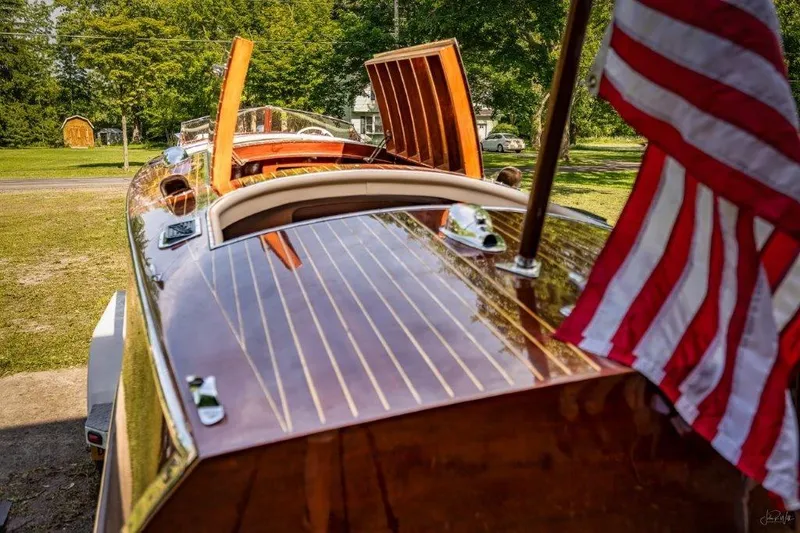 Slide: The Image of aft deck and flag pole - 19