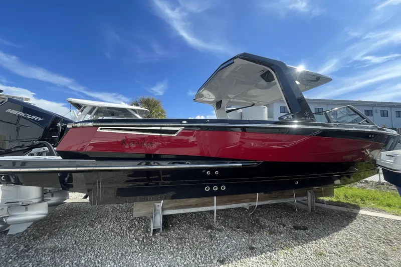 Slide: The Image of Aviara AV32 Outboard 2023 - 2