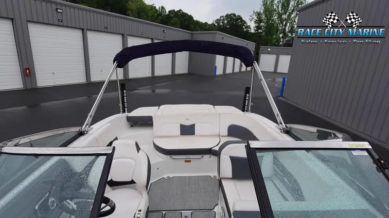 Slide: The Image of 2020 Chaparral 237 SSX boat interior at Race City Marine dealership. - 40