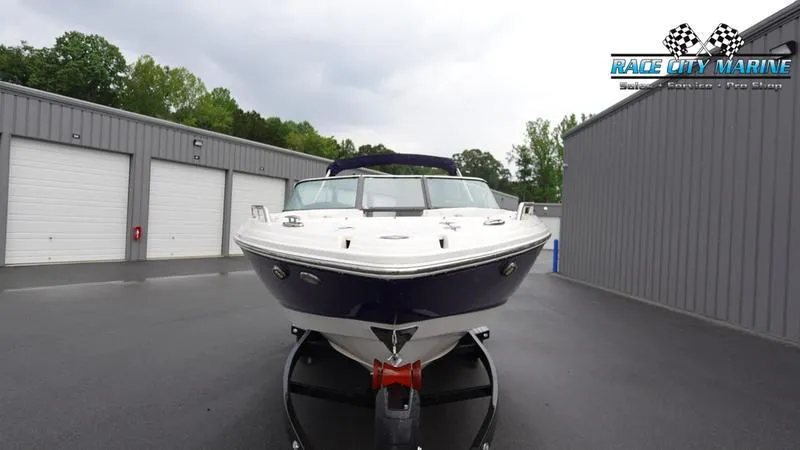 Slide: The Image of 2020 Chaparral 237 SSX boat on trailer at Race City Marine dealership. - 6