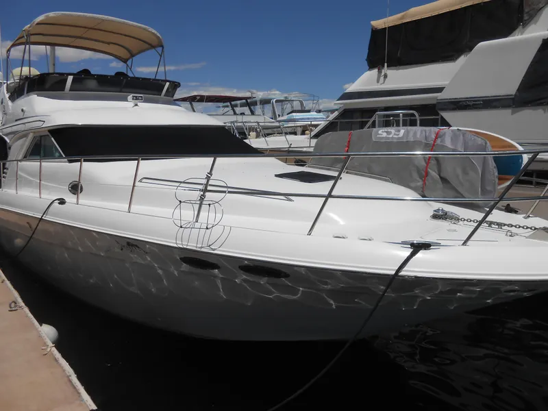 Slide: The Image of Sea Ray 400 Sedan Bridge 2002 - 74