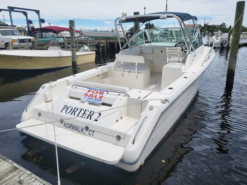 Slide: The Image of 2001 Pursuit 2860 Denali boat for sale, docked in Norwalk, CT. - 6