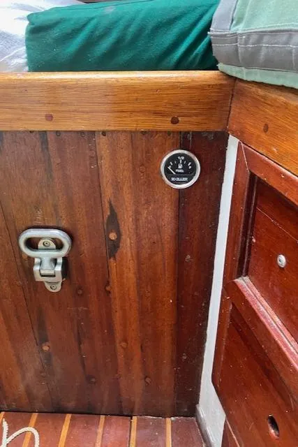 Slide: The Image of Forward cabin showing fuel gauge - 28