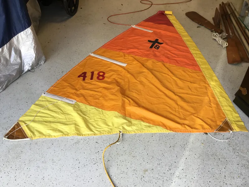 Slide: The Image of New dinghy sail - 40