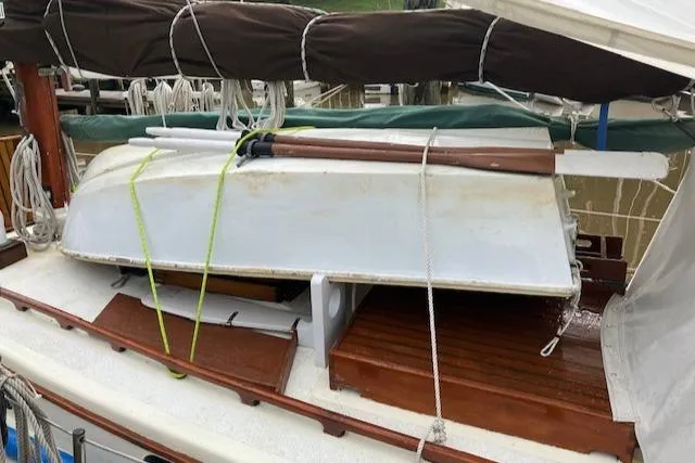 Slide: The Image of Ridged sailing dinghy w/sails - 6