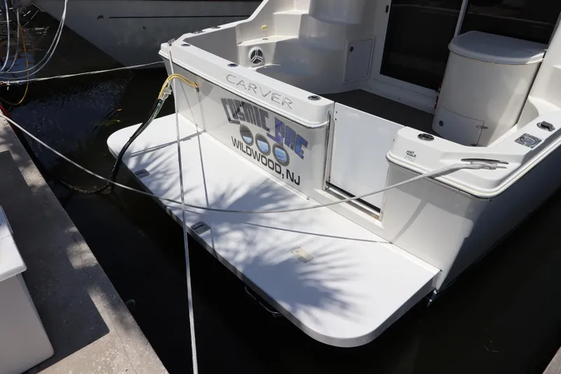 Slide: The Image of 2007 Carver 35 Super Sport yacht docked in Wildwood, NJ. - 5