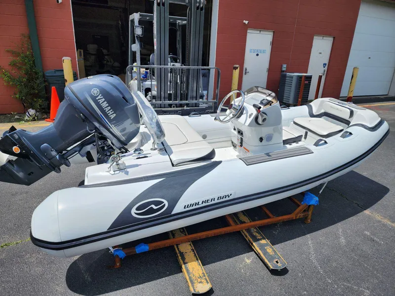 The Image of 2025 Walker Bay Generation 13 LTE boat with Yamaha outboard motor. - 0
