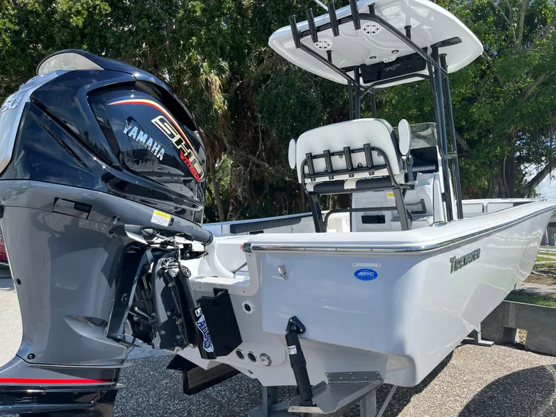 Slide: The Image of 2025 Tidewater 2300 Carolina Bay boat with Yamaha engine. - 11