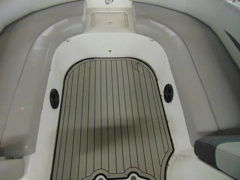 Slide: The Image of 2019 Hurricane SS 201 I/O boat interior with non-slip flooring. - 8