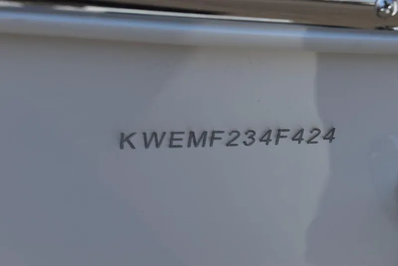 Slide: The Image of 2024 Key West 189 FS boat hull identification number (HIN) KWEMF234F424. - 45