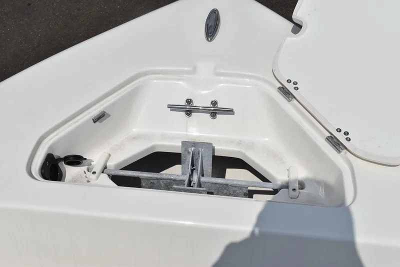 Slide: The Image of 2024 Key West 189 FS boat anchor storage compartment. - 36