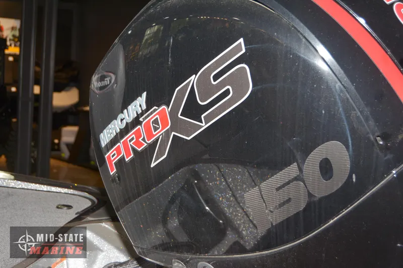 Slide: The Image of 2024 Triton 18 TrX with Mercury Pro XS 150 engine at Mid-State Marine. - 22
