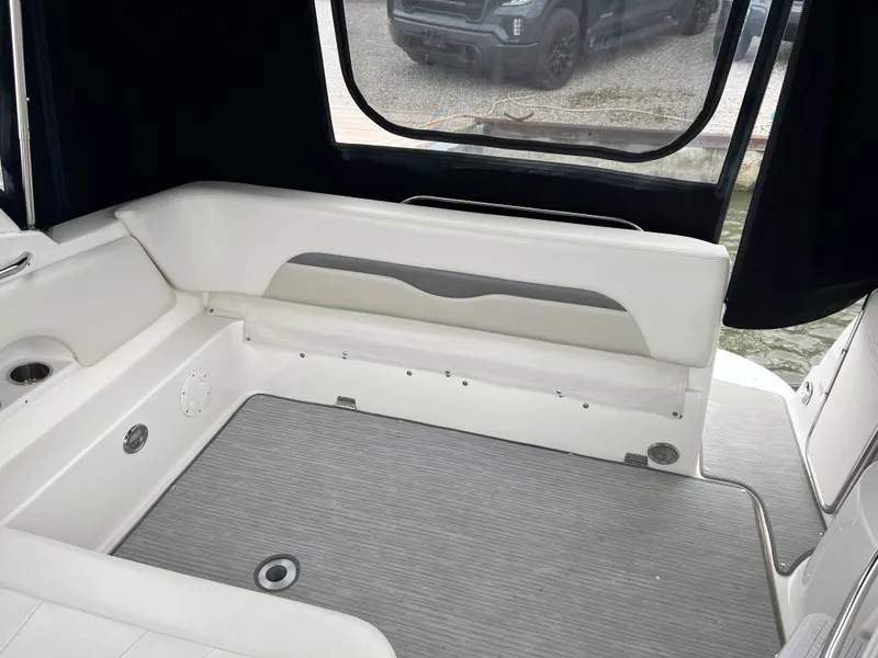 Slide: The Image of Interior seating area of a 2007 Chaparral Signature 280 boat. - 27