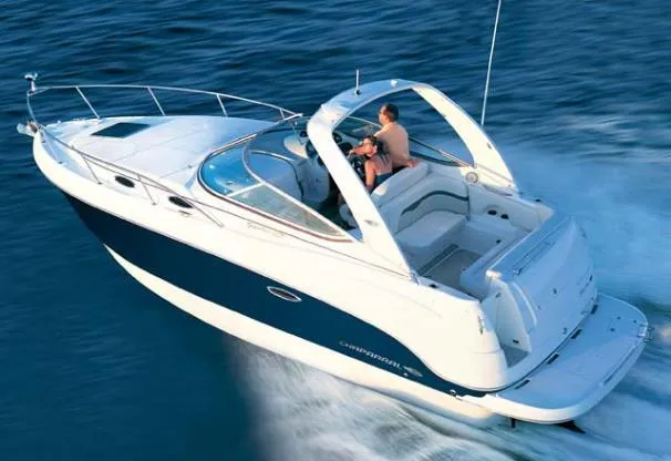 Slide: The Image of 2007 Chaparral Signature 280 cruising on open water. - 47