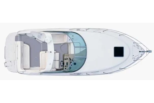 Slide: The Image of Top view of 2007 Chaparral Signature 280 boat layout. - 48