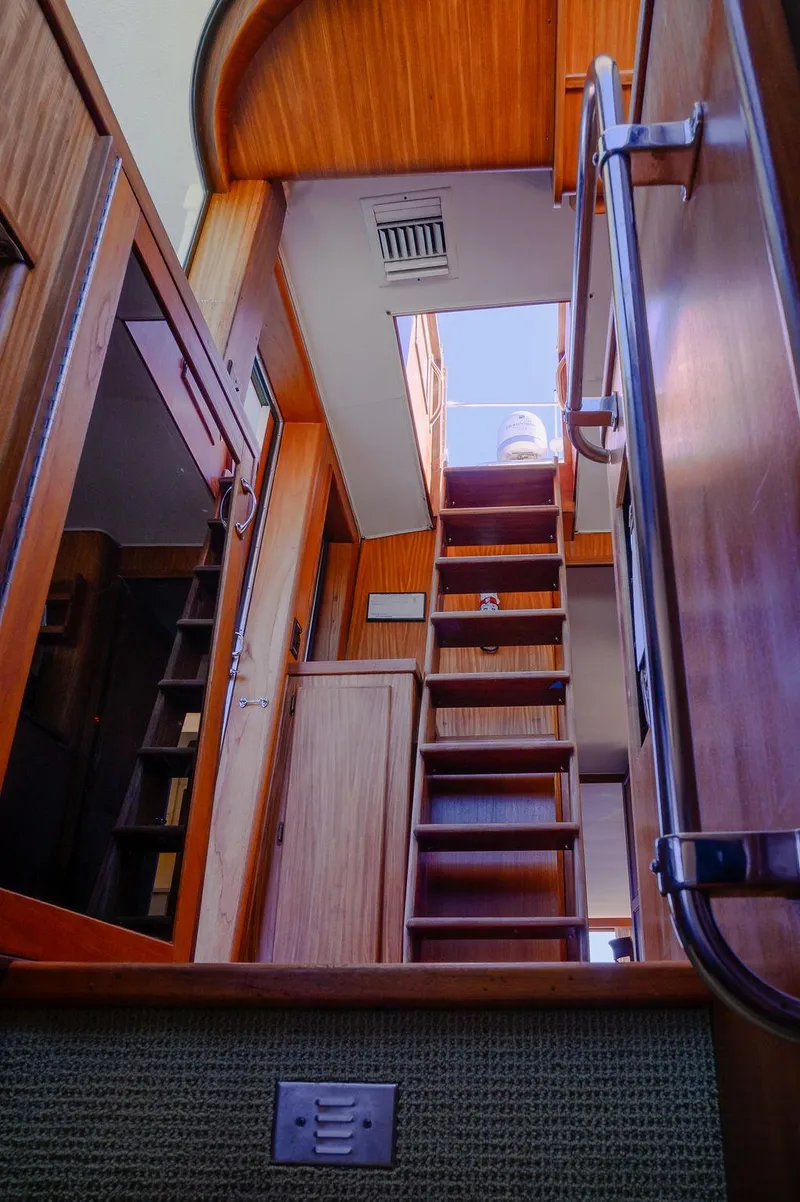 Slide: The Image of Hatteras 72 Flush Deck Cockpit Motor Yacht 1987 - 101