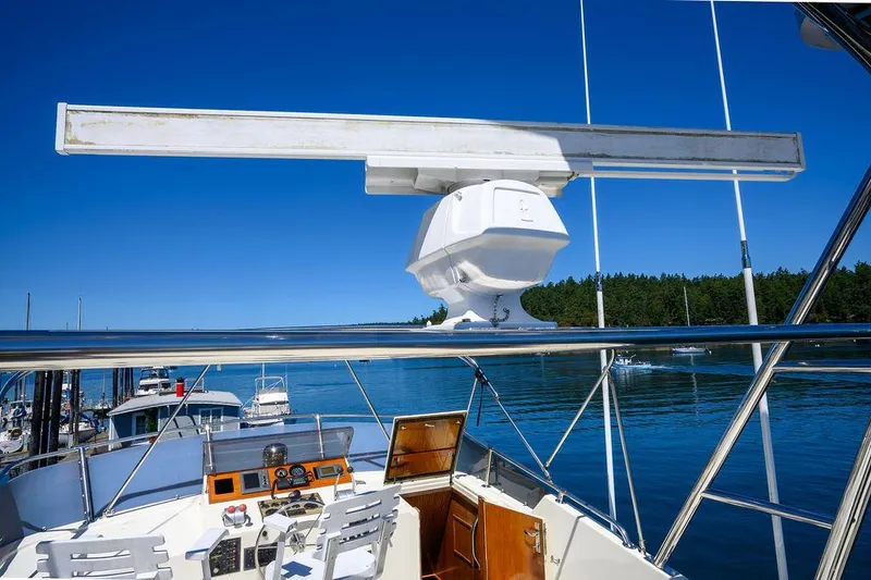 Slide: The Image of Hatteras 72 Flush Deck Cockpit Motor Yacht 1987 - 114