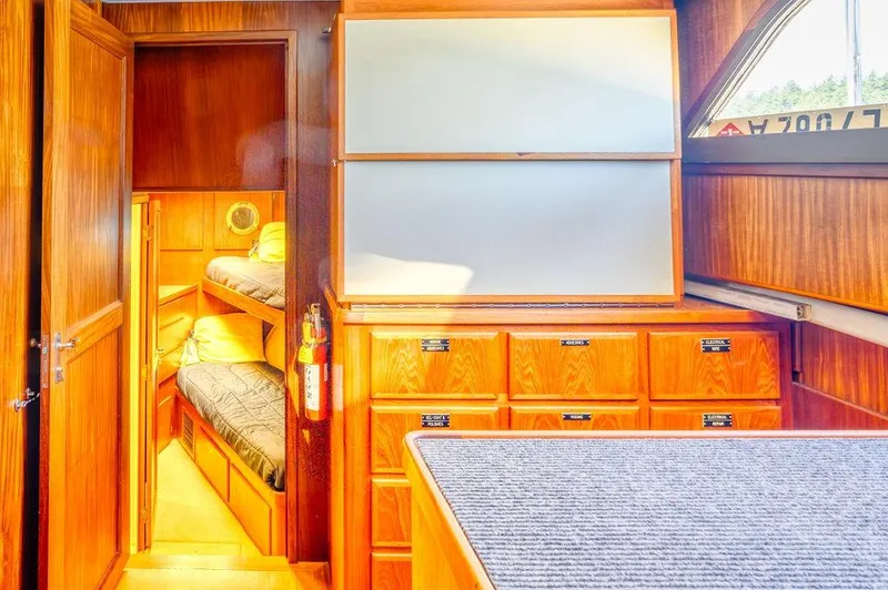 Slide: The Image of Hatteras 72 Flush Deck Cockpit Motor Yacht 1987 - 54