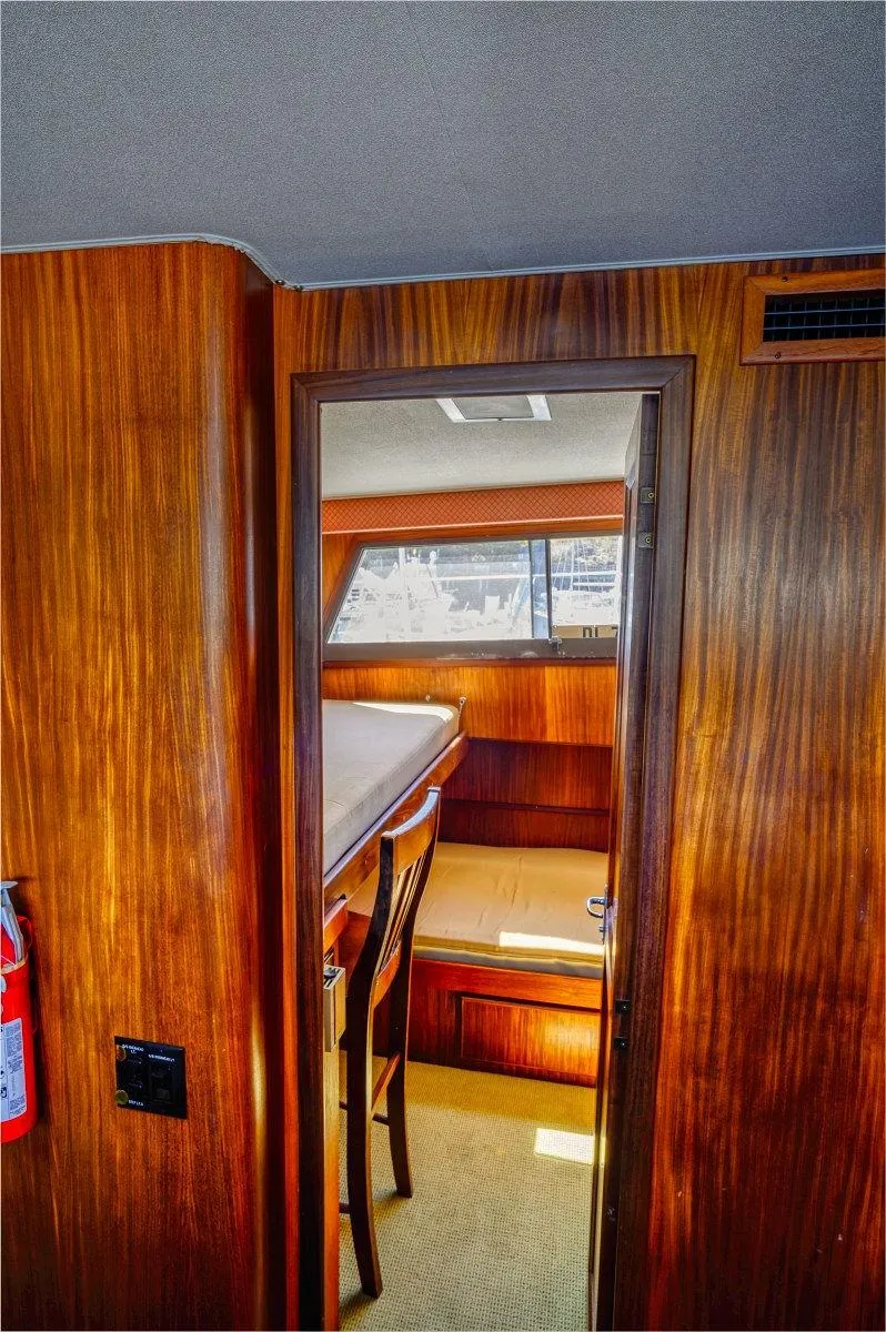 Slide: The Image of Hatteras 72 Flush Deck Cockpit Motor Yacht 1987 - 56