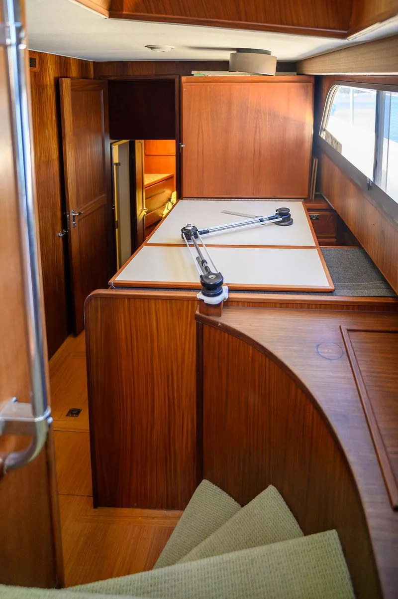 Slide: The Image of Hatteras 72 Flush Deck Cockpit Motor Yacht 1987 - 57