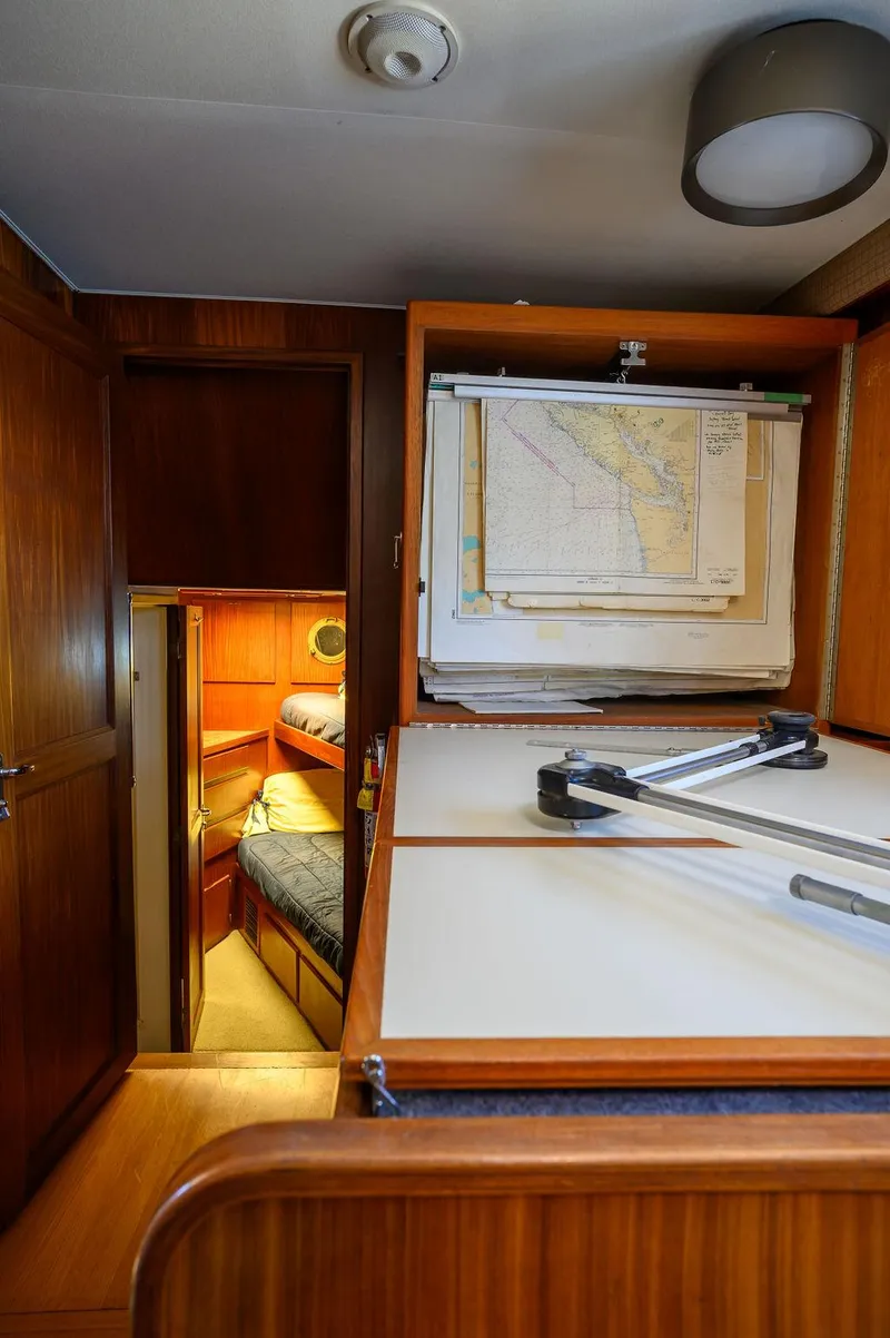 Slide: The Image of Hatteras 72 Flush Deck Cockpit Motor Yacht 1987 - 58