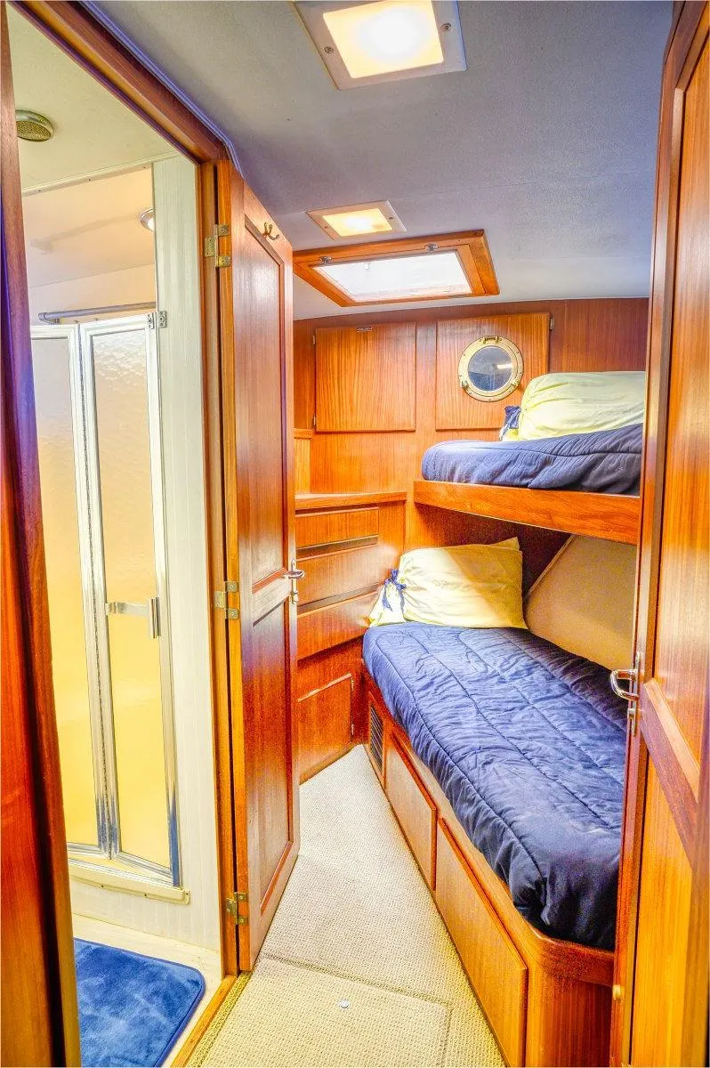 Slide: The Image of Hatteras 72 Flush Deck Cockpit Motor Yacht 1987 - 60