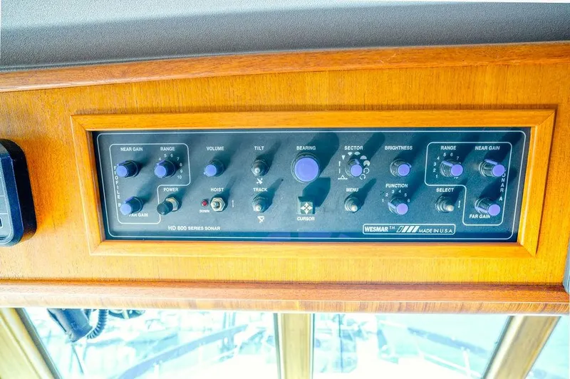 Slide: The Image of Hatteras 72 Flush Deck Cockpit Motor Yacht 1987 - 73